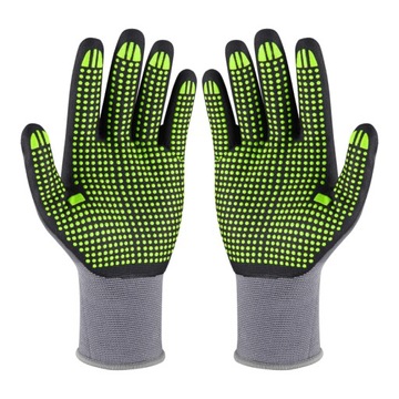 РАЗМЕР НЕЙЛОНОВЫХ ПЕРЧАТОК NITRILE FLEX DOTS. 9 СТАЛКО ПЕРФЕКТ S-76319