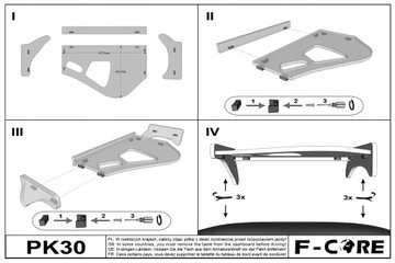 Полка TIR средняя VOLVO FH 3 2002-2008 WERS С ОТВЕРСТИЕМ