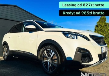 Peugeot 3008 II Crossover 1.6 THP 165KM 2016 Peugeot 3008 Bezwypadkowy, FV23, KredytowanieLeasing, Allure, Automat, gw.