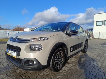 Citroen C3 III Hatchback 1.2 PureTech 82KM 2019 Citroen C3 III 1.2 PureTech SHINE I rej 04.2020 JAK NOWY, zdjęcie 22