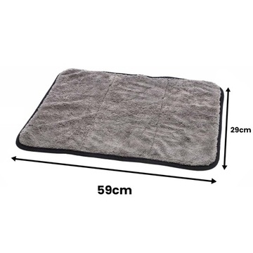 БОЛЬШОЕ ПОЛОТЕНЦЕ ИЗ МИКРОФИБРЫ ДЛЯ СУШКИ АВТОМОЙКИ КОМОК ИЗ МИКРОФИБРЫ 800г