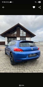Volkswagen Scirocco III Coupe 1.4 TSI 122KM 2009 Volkswagen Scirocco 1.4Benzynkasuper stanprosto z Niemiec 1.4 Benzyna, zdjęcie 6