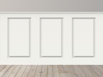Boazeria angielska molding MDF Wzór A10 biała