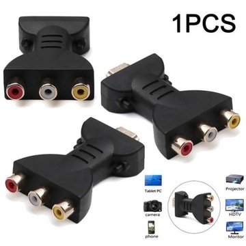 HD 1080P RCA AV-адаптер-переходник HDMI Кабель A
