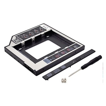 OBUDOWA DYSKU HDD SSD 2,5 CALA ADAPTER DVD 9,5MM