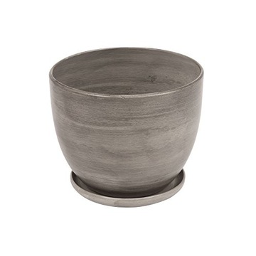 DONICZKA CERAMICZNA BARYŁKA 5 Beton 25x20 cm