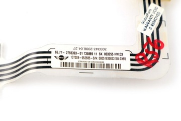 MINI R55 R56 Mata zajętości fotela 2755393