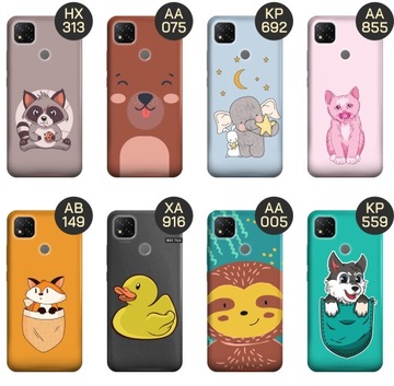 ЧЕХОЛ ДЛЯ XIAOMI REDMI 9C BABY PATTERNS SWEET Симпатичный корпус КРЫШКА-ЧЕХОЛ