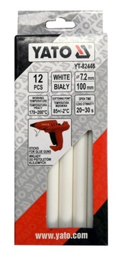 WKŁADY KLEJOWE DO PISTOLETU 7,2X100MM 12 SZT.