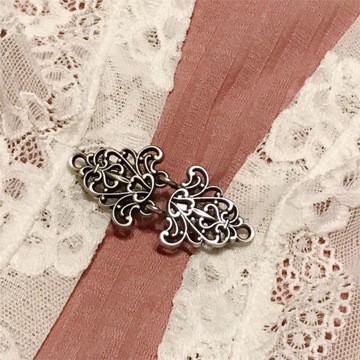 4 пары винтажных застежек для шарфов