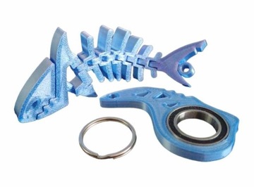 Брелок KEYRAMBIT KEYSPINNER SHARK FROZEN HIT TIKTOK