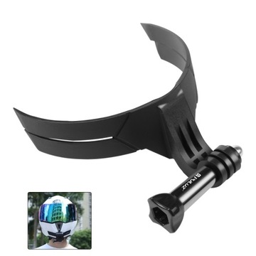 Uchwyt Kask Motor Motocykl do GoPro Hero 12 11 MINI 10 9 8 7 6 5 BLACK 4 3+