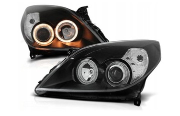 Lampy Reflektory OPEL VECTRA C SIGNUM 05-08 RINGI