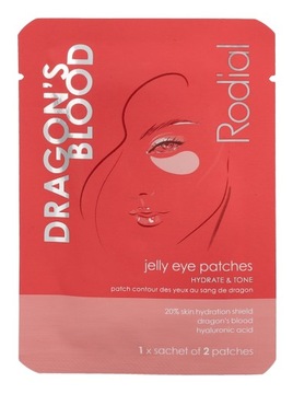 Dragon's Blood Jelly Eye Patches Rodial maska hydrożel wokół oczu do nawilż