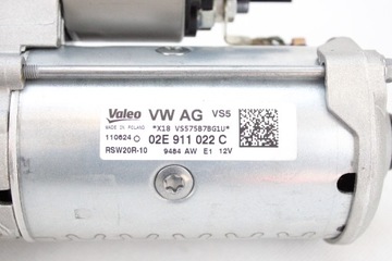 ORIG. STARTÉR VOLKSWAGEN TIGUAN III 02E911022C