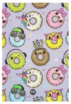 ZESZYT A5 PP 60k w kratkę CoolPack HAPPY DONUTS