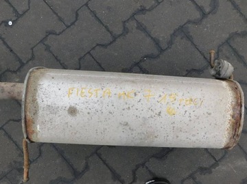 FORD FIESTA Mk7 1.5TDCI 2014 ГЛУШИТЕЛЬ ВЫХЛОПА