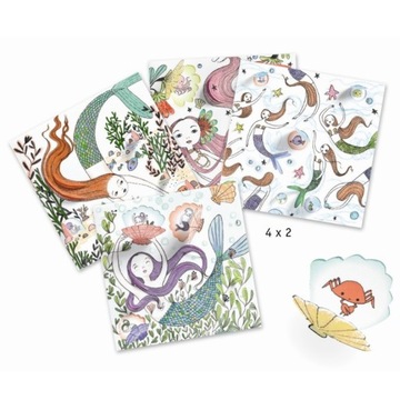 Kolorowanka Podwodny świat Djeco dla dzieci