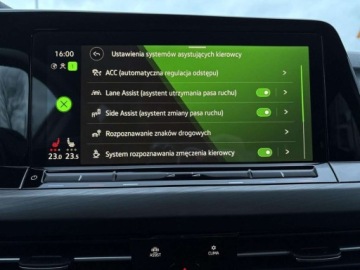 Volkswagen Golf VIII Variant 2.0 TDI 150KM 2022 Volkswagen Golf Matrix Panorama Head-UP Harman DCC ASO FV23 2.0, zdjęcie 32