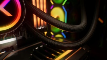 Водяной кулер KRUX HydroX 360 ARGB AIO, 3x120 мм вентилятора ARGB