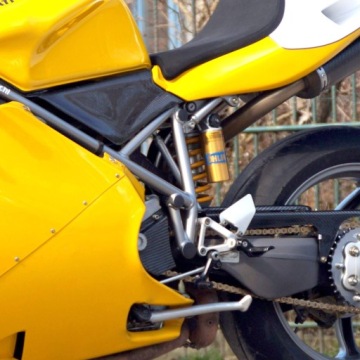 Пирамидальные колпачки для рам Матовый черный Ducati 916 1994-1998