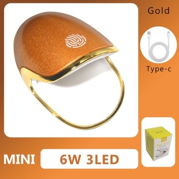 3 LEDs Nail Dryer Portable UV led Lamp