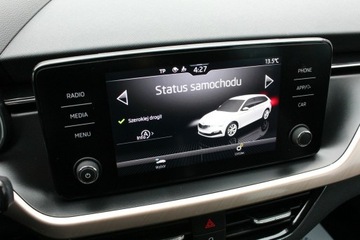 Skoda Scala 2022 Skoda Scala STYLE Kolor Race Blue Salon Polska GWARANCJA SelectCar+ FV23%, zdjęcie 20