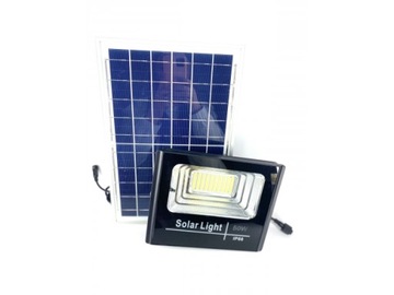 LAMPA LATARNIA HALOGEN LED PANEL SOLARNY 50W