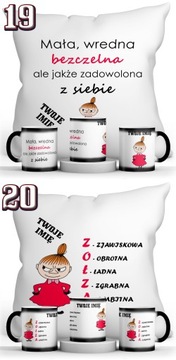 Zestaw Poduszka + Magiczny kubek MAŁA MI