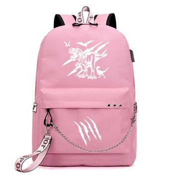 РЮКЗАК ПАРК ЮРСКОГО МИРА ДЛЯ ШКОЛЫ USB А4 БОЛЬШОЙ ДИЗАЙН, высокое качество