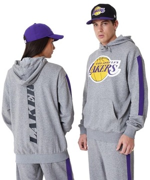 BLUZA męska z kapturem NEW ERA nba LOS ANGELES LAKERS