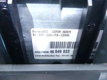 DISPLEJ OBRAZOVKA CITROEN C6 I 9664993380