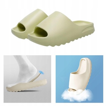 Домашние тапочки Тапочки унисекс Зелёные 38 на 39