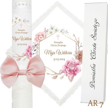 КРЕЩЕННАЯ СВЕЧА, КРЕЩЕННАЯ СВЕЧА, подсвечник для девочки