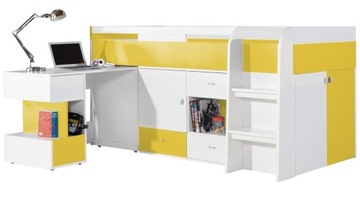 GOBI 21 Łóżko + Biurko + MATERAC *SZYBKA DOSTAWA*