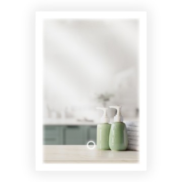 LUSTRO LED 90x110 Z WŁĄCZNIKIEM DOTYKOWYM ATENA