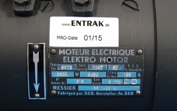 АВИАЦИОННЫЙ ДВИГАТЕЛЬ 24-27 В постоянного тока 3,2 кВт 9000 об/мин