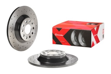 BREMBO XTRA TARCZE TYŁ SKODA KODIAQ SUPERB III