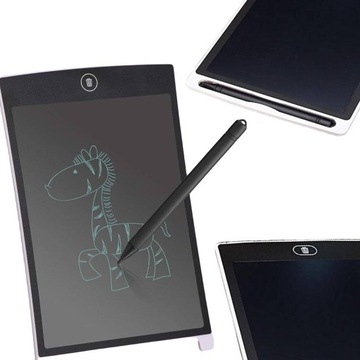 TABLET GRAFICZNY DO RYSOWANIA ZNIKOPIS TABLICA LCD + RYSIK PODŚWIETLENIE