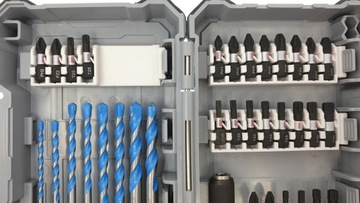 Набор BOSCH из 35 ударных бит и универсальных сверл Multiconstr.