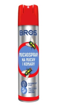 BROS SPRAY na MUCHY MOLE MUSZKI MUCHOSPRAY 400ml
