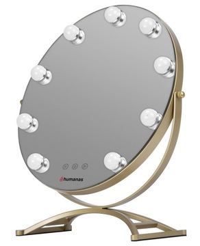 Зеркало для макияжа Humanas HS-HM03 со светодиодной подсветкой Hollywood