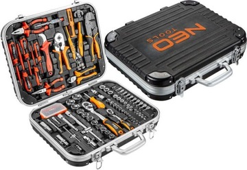 Чемодан электрика 108 шт NEO Tools 01-310.