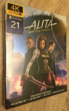 ЧЕРНЫЕ БАРОНЫ АЛИТА: БОЕВОЙ АНГЕЛ 4K Ultra HD + 3D + 2D + Blu-ray Бонус