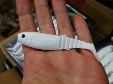 Savage Gear Cannibal 12,5 см — белый ограниченный цвет