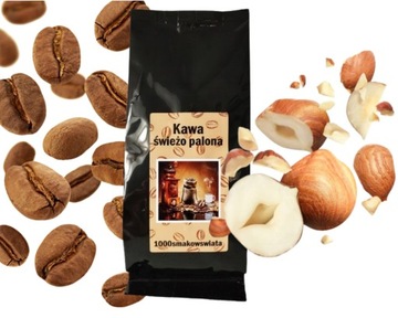 ORZECH LASKOWY - kawa ziarnista (100 g) SMAKOWA orzechowa