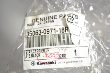 Задний багажник левый Kawasaki Versys 650 1000 1100 15-26'