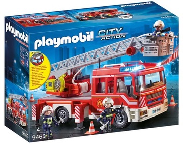 PLAYMOBIL 9463 WÓZ STRAŻACKI Z DRABINĄ