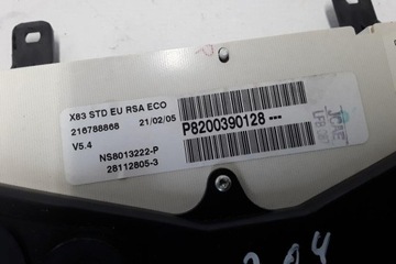 PŘÍSTROJOVÁ DESKA NISSAN PRIMASTAR MINI BUS / PASAŽÉR (X83) P8200390128 1.9L DIESEL