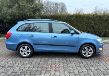 Skoda Fabia II Kombi Facelifting 1.2 TDI CR DPF 75KM 2014 Skoda Fabia Greenline 1.2 TDi 75KM Clima Bezwypadkowy SERWIS SUPER STAN, zdjęcie 8